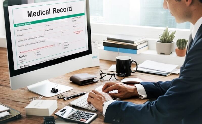 medical record save in pc