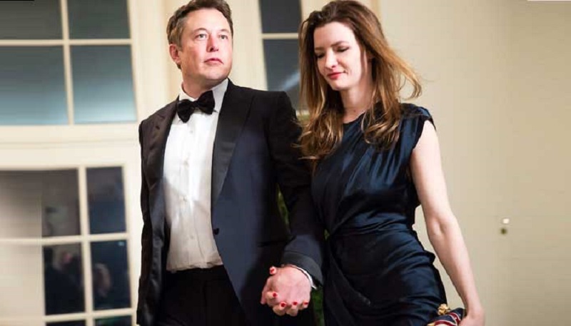 Talulah Riley and her husband Elon Musk
